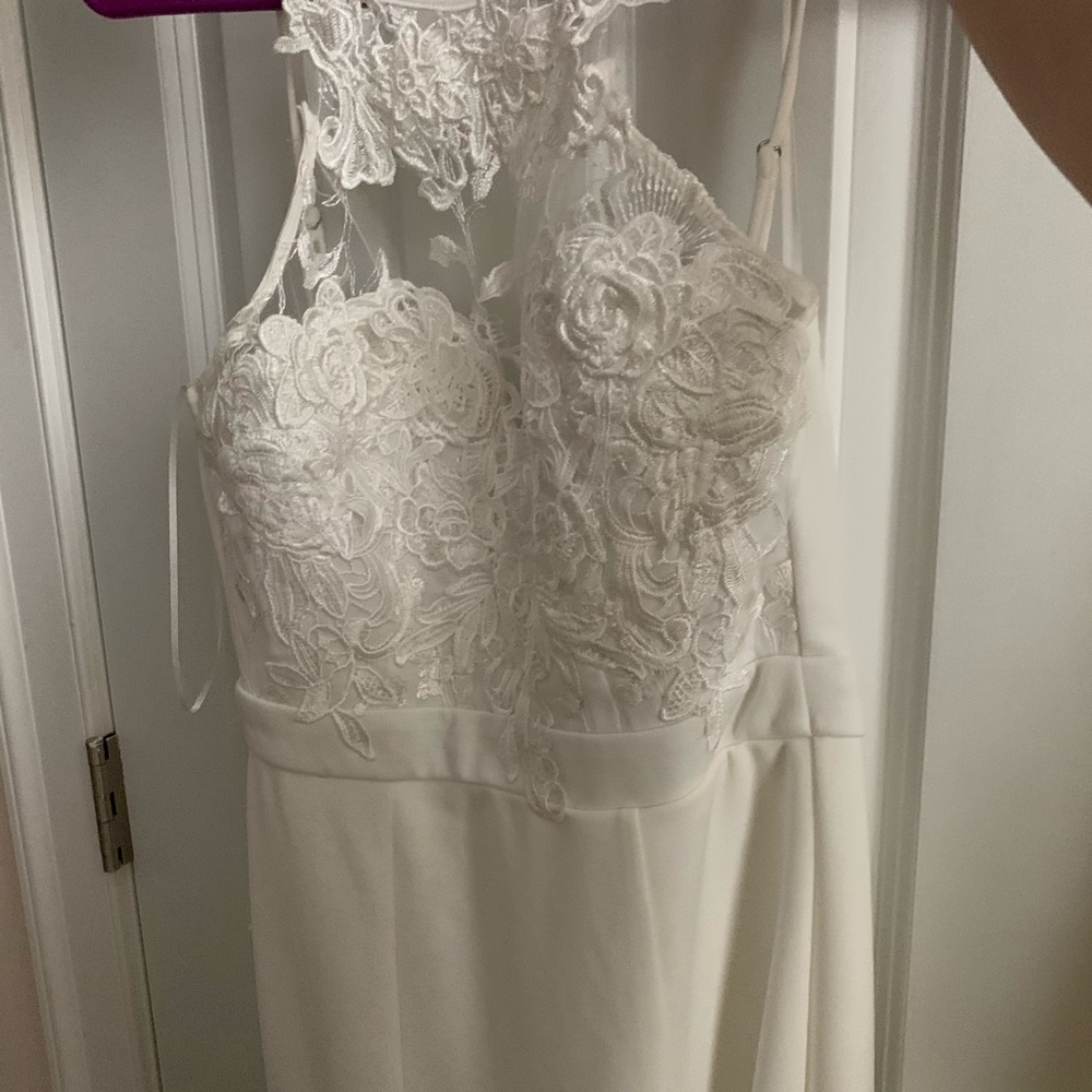 Fashionnova White Gown